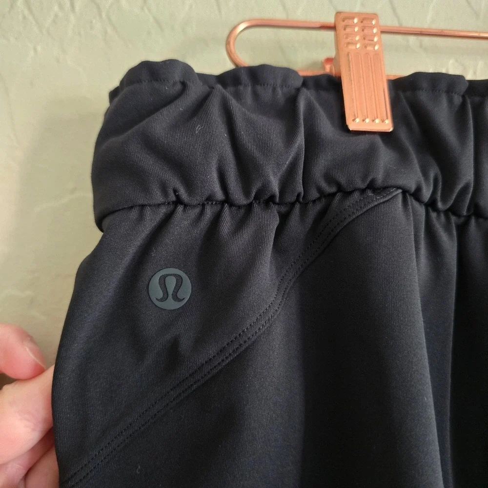 Lululemon Black Keep Moving‎ Pant 7/8 High-Rise Size 12 Activewear